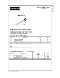 Click here to download MPS6518_NL Datasheet