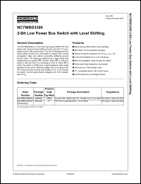 Click here to download NC7WBD3306L8X Datasheet