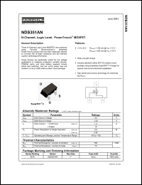 Click here to download NDS351AN_NL Datasheet