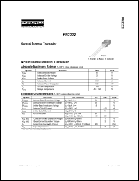 Click here to download PN2222TF Datasheet