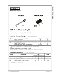 Click here to download PN2484_D26 Datasheet