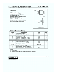 Click here to download SSD2007ATF Datasheet