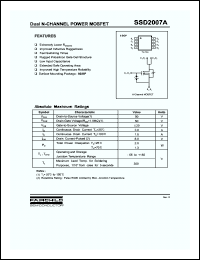 Click here to download SSD2007ASTF Datasheet