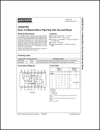 Click here to download CD4027BCN Datasheet
