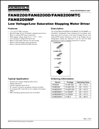 Click here to download FAN8200MPX Datasheet