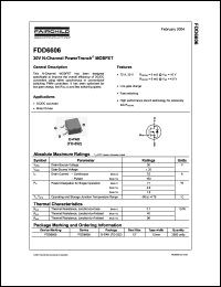 Click here to download FDD6606 Datasheet