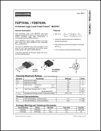 Click here to download FDP7030L_NL Datasheet
