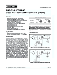 Click here to download FSD210_NL Datasheet