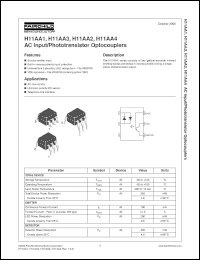 Click here to download H11AA3300W Datasheet