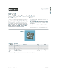 Click here to download RMPA1759 Datasheet