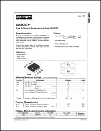 Click here to download SI4953DY_NL Datasheet
