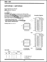 Click here to download 54F540L1M Datasheet