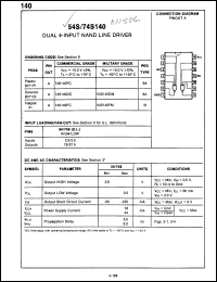 Click here to download 74S140DCQM Datasheet