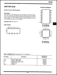 Click here to download 74F157PCQM Datasheet