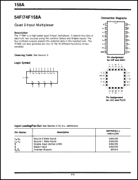 Click here to download 74F158APCQR Datasheet