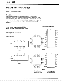 Click here to download 74F399PCQR Datasheet