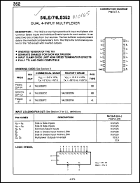 Click here to download 74LS352DCQR Datasheet