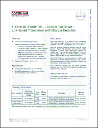 Click here to download FUSB1500 Datasheet