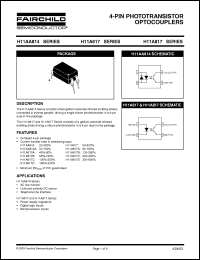 Click here to download H11A817C.SD Datasheet