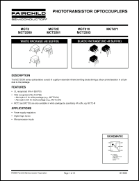Click here to download MCT271SVM Datasheet