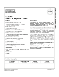 Click here to download FAN5078MPX Datasheet