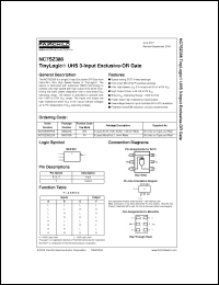 Click here to download NC7SZ386_04 Datasheet
