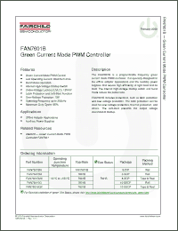 Click here to download FAN7601BGX Datasheet