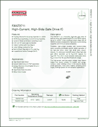 Click here to download FAN73711MX Datasheet