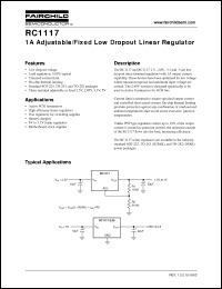 Click here to download RC1117D33T Datasheet