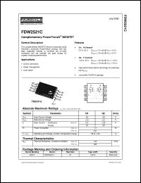 Click here to download FDW2521C_08 Datasheet