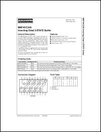 Click here to download MM74HC240_05 Datasheet