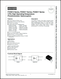 Click here to download FOD814S Datasheet