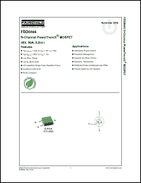 Click here to download FDD8444_06 Datasheet