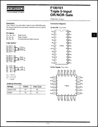 Click here to download F100101FCQM Datasheet