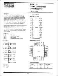 Click here to download F100114DCQR Datasheet