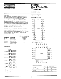 Click here to download F100124FCQR Datasheet