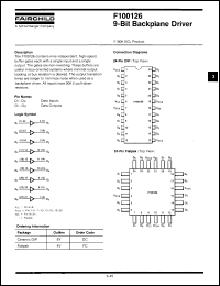 Click here to download F100126FCQR Datasheet