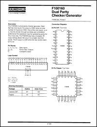 Click here to download 100160FC Datasheet