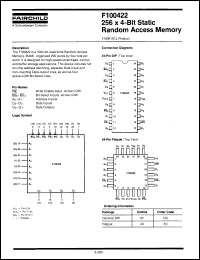 Click here to download F100422FCQR7 Datasheet