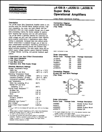 Click here to download UA208ADMQM Datasheet