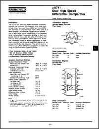 Click here to download UA711DCQM Datasheet