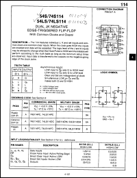 Click here to download 74LS114FCQR Datasheet