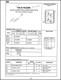 Click here to download 74LS266FC Datasheet