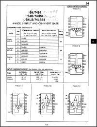 Click here to download 7454DCQR Datasheet