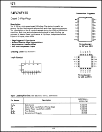 Click here to download 74F175PCQM Datasheet