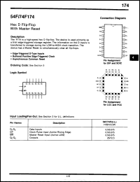 Click here to download 74F174PCQR Datasheet