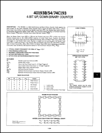 Click here to download 40193BFMQB Datasheet