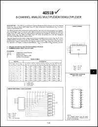 Click here to download 4051BPC Datasheet