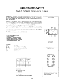 Click here to download 4076BFCQM Datasheet