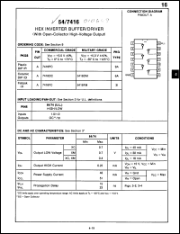 Click here to download 7416FCQR Datasheet